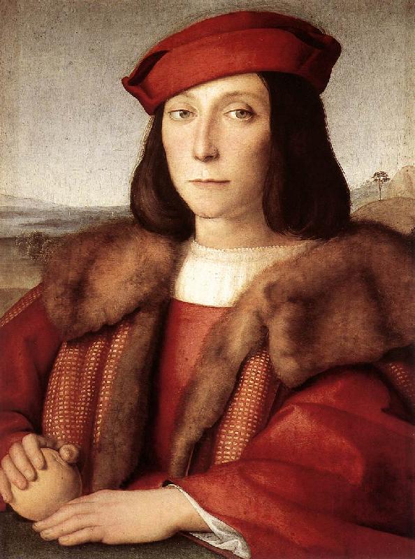 RAFFAELLO Sanzio Young Man with an Apple oil painting picture